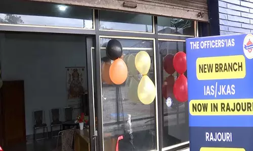 Rajouri में ऑफिसर्स आईएएस कोचिंग संस्थान का उद्घाटन किया गया