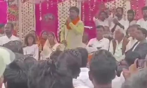 मंत्री को चोर और बेवकूफ कहा, जनपद सदस्य का वीडियो वायरल