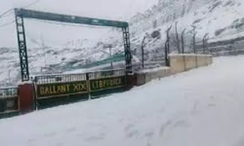 Himachal के पहाड़ी क्षेत्रों में बर्फबारी प्रशासन जारी की अलर्ट