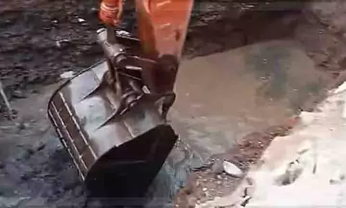 स्मार्ट सिटी के ठेकेदारों ने Panjim में पाइपलाइन को नुकसान पहुंचाया