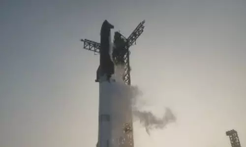 SpaceX ने बूस्टर समस्या के बाद स्टारशिप रॉकेट का आठवां परीक्षण स्थगित किया SpaceX ने बूस्टर समस्या के बाद स्टारशिप रॉकेट का आठवां परीक्षण स्थगित किया