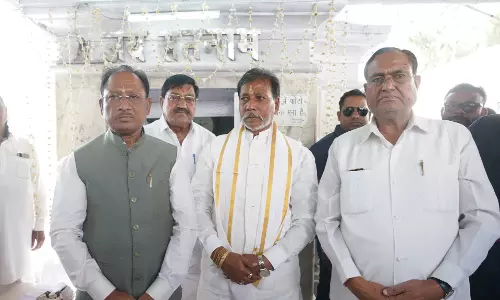 गिरौदपुरी धाम में CM साय ने जैतखाम की पूजा-अर्चना की