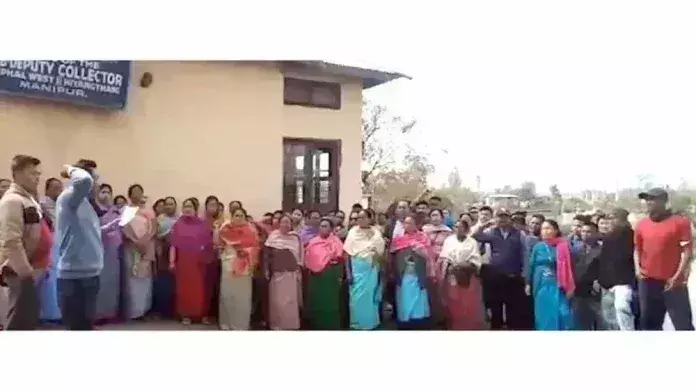 Manipur में राहत शिविर लाभार्थी सूची से नाम हटाए