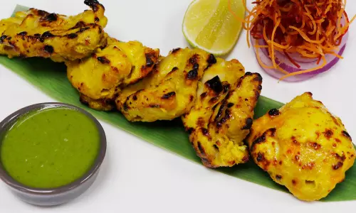 मुर्ग ज़ाफ़रानी टिक्का रेसिपी