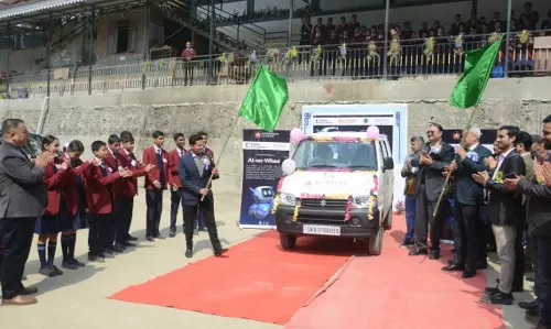 अहोपुल किशन स्कूल में ‘एआई ऑन व्हील्स’ कार्यक्रम का शुभारंभ