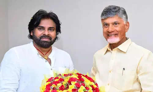 Andhra: नायडू, पवन ने राजनीति और रणनीतियों पर चर्चा की