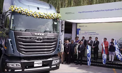 Tata Motors ने ग्रीन फ्रेट क्रांति के लिए भारत के पहले हाइड्रोजन ट्रक का परीक्षण शुरू किया