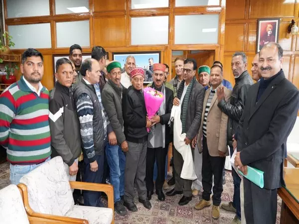 Himachal पिछड़ा वर्ग वित्त निगम के उपाध्यक्ष ने सुक्खू से मुलाकात की Himachal पिछड़ा वर्ग वित्त निगम के उपाध्यक्ष ने सुक्खू से मुलाकात की