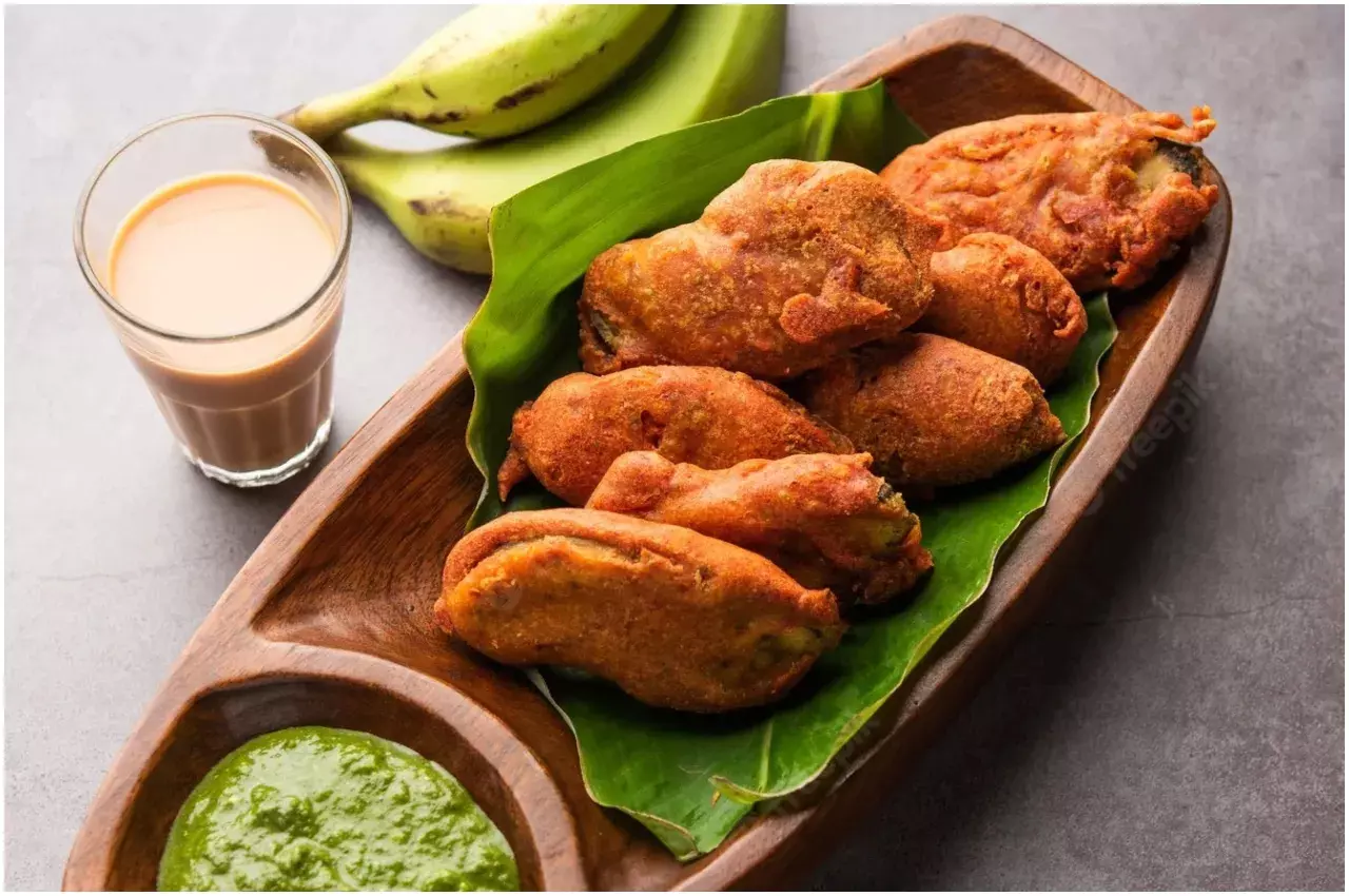 केले के पकौड़े रेसिपी केले के पकौड़े रेसिपी