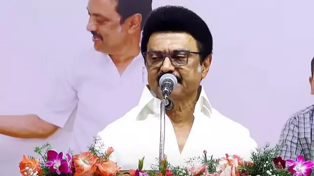 तमिलनाडु अधिकारों के संघर्ष के बीच में है!: CM Stalin तमिलनाडु अधिकारों के संघर्ष के बीच में है!: CM Stalin