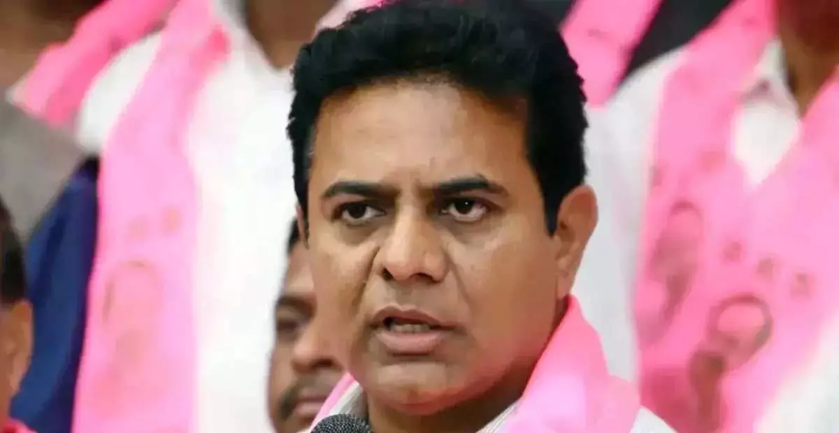 Telangana: केटीआर को आदिलाबाद में सीसीआई की संपत्तियां बेचने की भाजपा की साजिश की आशंका Telangana: केटीआर को आदिलाबाद में सीसीआई की संपत्तियां बेचने की भाजपा की साजिश की आशंका