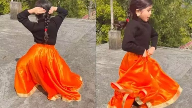 उई अम्मा पर बच्ची ने किया धांसू डांस, जमकर वायरल हुआ VIDEO उई अम्मा पर बच्ची ने किया धांसू डांस, जमकर वायरल हुआ VIDEO