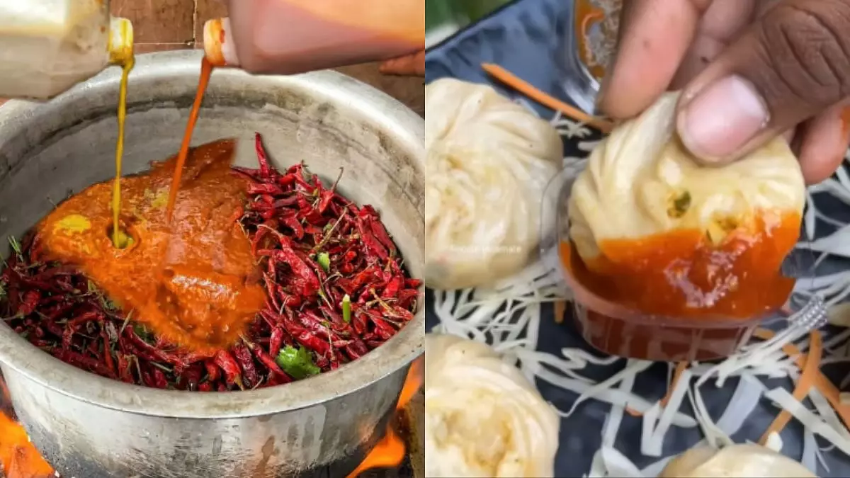 मोमो चटनी का यह VIDEO तेज़ी से हो रहा है वायरल, जाने क्या है ख़ास मोमो चटनी का यह VIDEO तेज़ी से हो रहा है वायरल, जाने क्या है ख़ास