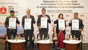 भारतीय रेलवे वित्त निगम को मिला नवरत्न का दर्जा भारतीय रेलवे वित्त निगम को मिला नवरत्न का दर्जा