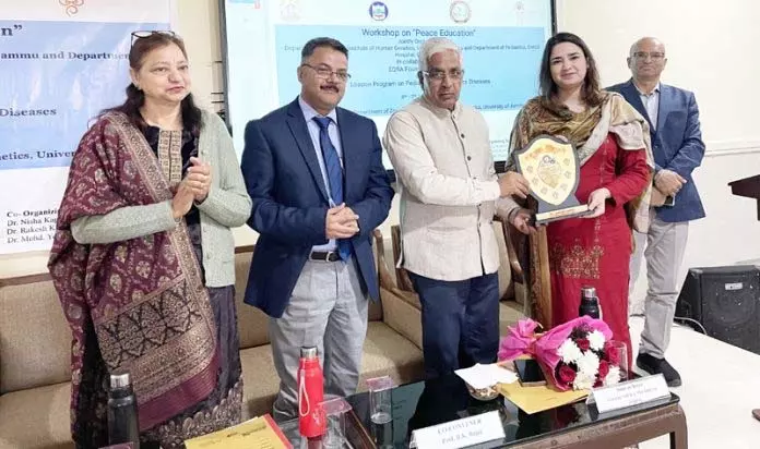 JU में ‘शांति शिक्षा’ पर चार दिवसीय कार्यशाला शुरू JU में ‘शांति शिक्षा’ पर चार दिवसीय कार्यशाला शुरू