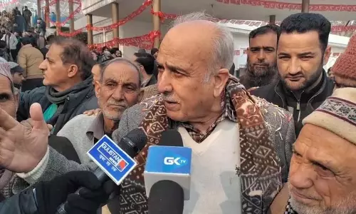एनसी विधायक हसनैन मसूदी ने 4,001 करोड़ रुपये के भगवा मिशन की आलोचना की