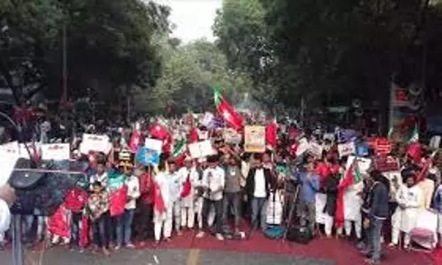 ब्रह्मपुरी मस्जिद अधिग्रहण को लेकर विरोध प्रदर्शन