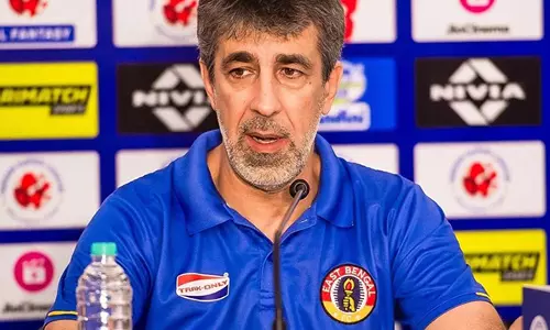 AFC Challenge League: ईस्ट बंगाल एफसी क्वार्टर फाइनल के पहले चरण में एफसी अर्काडाग से भिड़ेगा AFC Challenge League: ईस्ट बंगाल एफसी क्वार्टर फाइनल के पहले चरण में एफसी अर्काडाग से भिड़ेगा