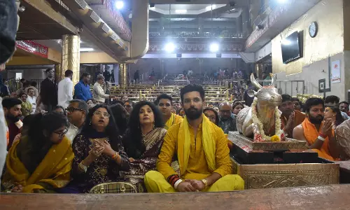 चिराग पासवान ने सपरिवार महाकाल का किया दर्शन, भस्म आरती में हुए शामिल