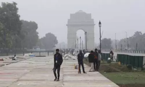 तेज हवाओं ने करवाया ठंड का एहसास, न्यूनतम पारे में भी गिरावट