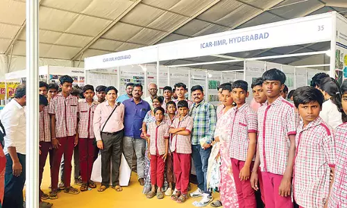Telangana: किसान मेले में नन्हे मेहमान