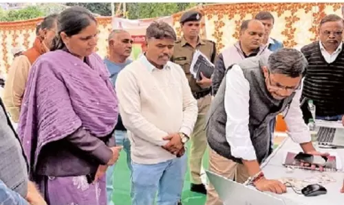 Baran: जिले में फार्मर रजिस्ट्री शिविर जारी, 63141 किसानों को मिले डिजिटल कार्ड Baran: जिले में फार्मर रजिस्ट्री शिविर जारी, 63141 किसानों को मिले डिजिटल कार्ड