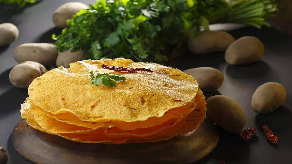 आलू पापड़ रेसिपी आलू पापड़ रेसिपी