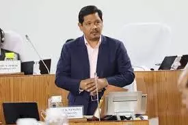 मेघालय के मुख्यमंत्री ने विधानसभा में 1,970 करोड़ रुपये के घाटे का बजट पेश किया मेघालय के मुख्यमंत्री ने विधानसभा में 1,970 करोड़ रुपये के घाटे का बजट पेश किया