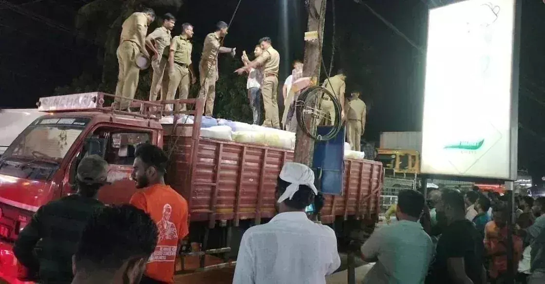 Kerala : मलप्पुरम में 10,000 लीटर से अधिक स्प्रिट जब्त दो गिरफ्तार Kerala : मलप्पुरम में 10,000 लीटर से अधिक स्प्रिट जब्त दो गिरफ्तार