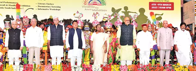 Rashtrapati भवन में तेलंगाना का वैभव Rashtrapati भवन में तेलंगाना का वैभव