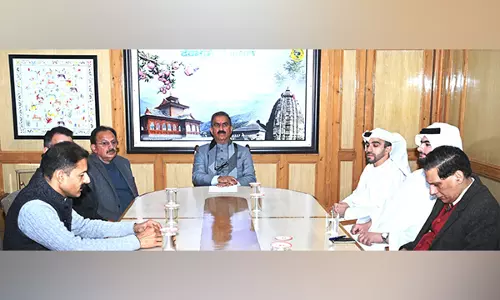 भारत में यूएई के राजदूत ने Himachal CM से मुलाकात की भारत में यूएई के राजदूत ने Himachal CM से मुलाकात की