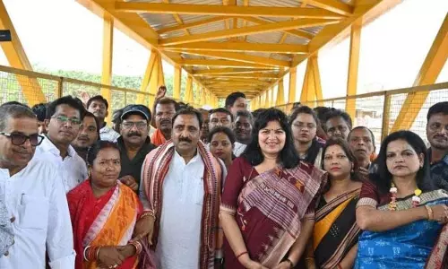 पलासुनी में बहुप्रतीक्षित एफओबी का अनावरण