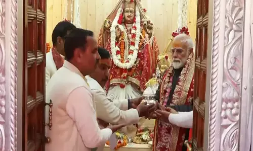 PM Modi ने मुखवा में मां गंगा के शीतकालीन निवास पर पूजा-अर्चना की