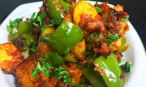 आलू शिमला मिर्च सब्जी रेसिपी आलू शिमला मिर्च सब्जी रेसिपी