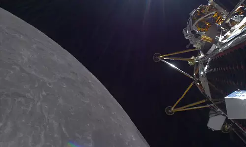 NASA का एथेना आज चंद्रमा के दक्षिणी ध्रुव पर उतरेगा NASA का एथेना आज चंद्रमा के दक्षिणी ध्रुव पर उतरेगा
