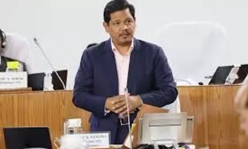 मेघालय के मुख्यमंत्री ने विधानसभा में 1,970 करोड़ रुपये के घाटे का बजट पेश किया मेघालय के मुख्यमंत्री ने विधानसभा में 1,970 करोड़ रुपये के घाटे का बजट पेश किया