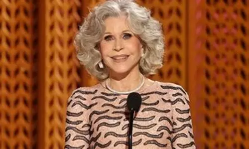 Jane Fonda ने एक बार अपने पोते के पालने से जंगली भालू को भगाया था