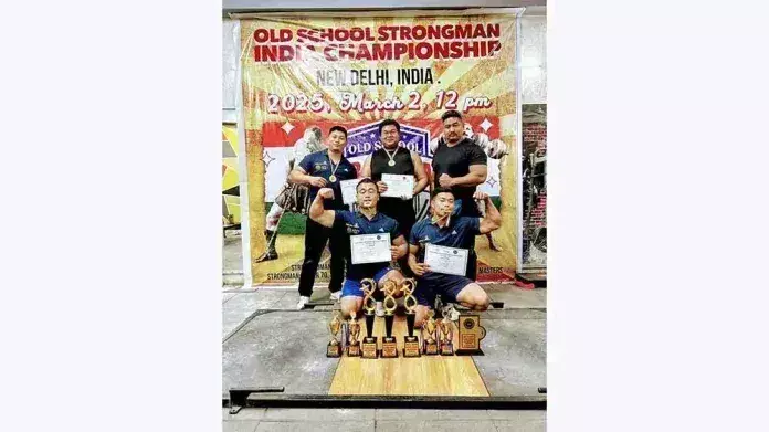 Nagaland के मजबूत एथलीटों ने राष्ट्रीय चैंपियनशिप में चमक बिखेरी