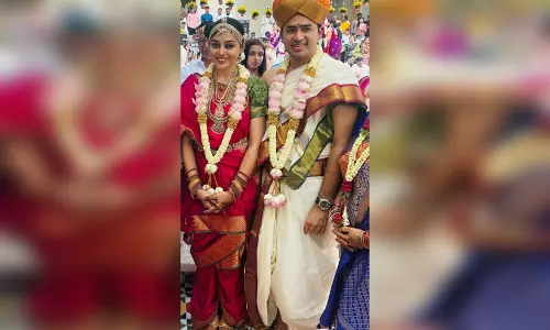 शादी के बंधन में बंधे भाजपा सांसद तेजस्वी सूर्या
