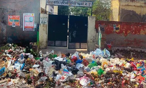 Kapurthala शिक्षा कार्यालय कूड़े की समस्या से जूझ रहा
