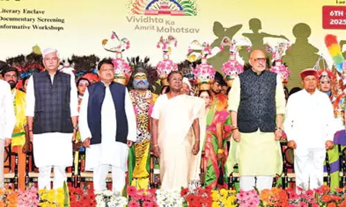 Rashtrapati भवन में तेलंगाना का वैभव Rashtrapati भवन में तेलंगाना का वैभव