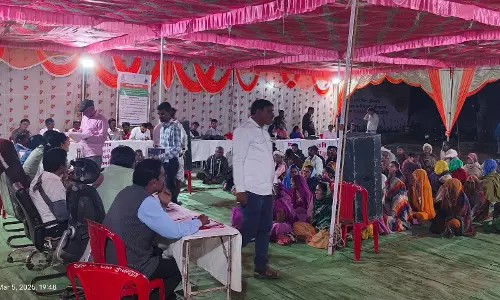 Pratapgarh: बावडीखेडा में आयोजित रात्रि चौपाल में जिला कलेक्टर ने सुनी जनसमस्याएं