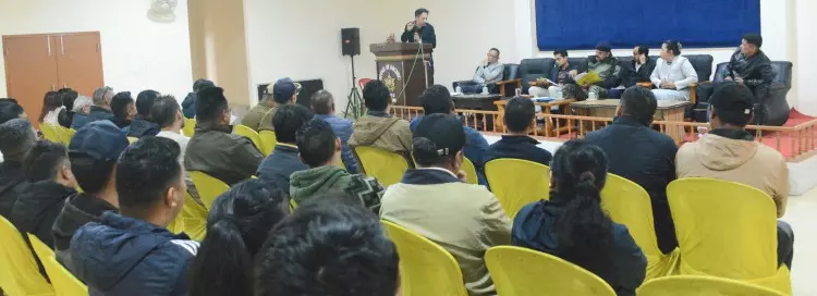 रेशी-रोंगली-कुपुप सड़क चौड़ीकरण के लिए जन सुनवाई रेशी-रोंगली-कुपुप सड़क चौड़ीकरण के लिए जन सुनवाई