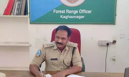 अनिल कुमार ने कागजनगर एफआरओ का पदभार संभाला अनिल कुमार ने कागजनगर एफआरओ का पदभार संभाला