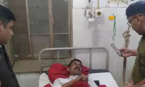 भरतपुर में अनियंत्रित स्कॉर्पियो खाई में पलटी, तीन की मौत, पांच घायल