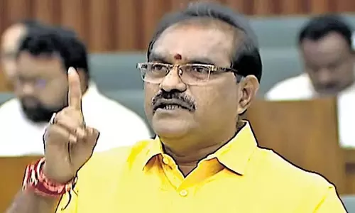 Andhra: नेराडी बैराज विवाद को सुलझाने के प्रयास जारी, आंध्र प्रदेश के जल मंत्री रामानायडू
