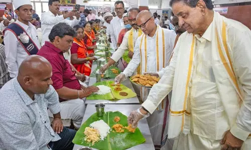 तिरुपति मंदिर अन्न प्रसादम मेनू में नया आइटम जोड़ा गया तिरुपति मंदिर अन्न प्रसादम मेनू में नया आइटम जोड़ा गया