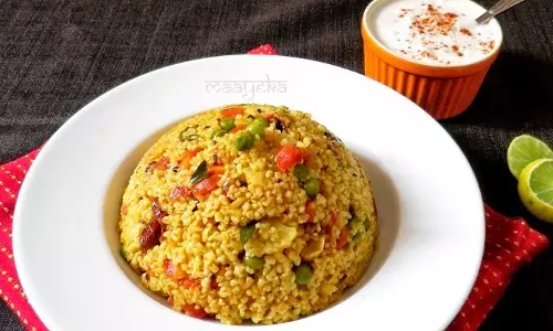 दलिया उपमा रेसिपी