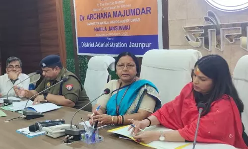 Jaunpur: राष्ट्रीय महिला आयोग की सदस्य अर्चना मजूमदार ने जौनपुर का दौरा किया