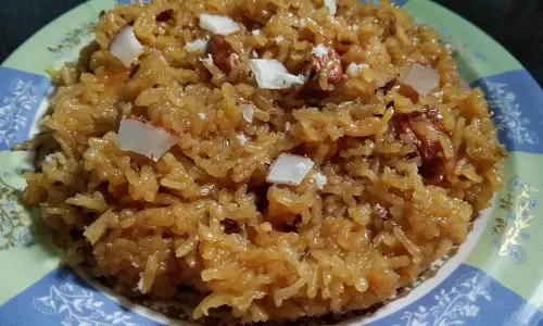 Jaggery Rice उत्तर भारत में काफी लोकप्रिय है यह डिश